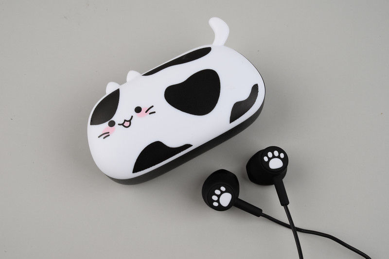 e210米黄小兔几兔子耳机耳麦可爱卡通有线入耳式学生少女听歌k歌手机