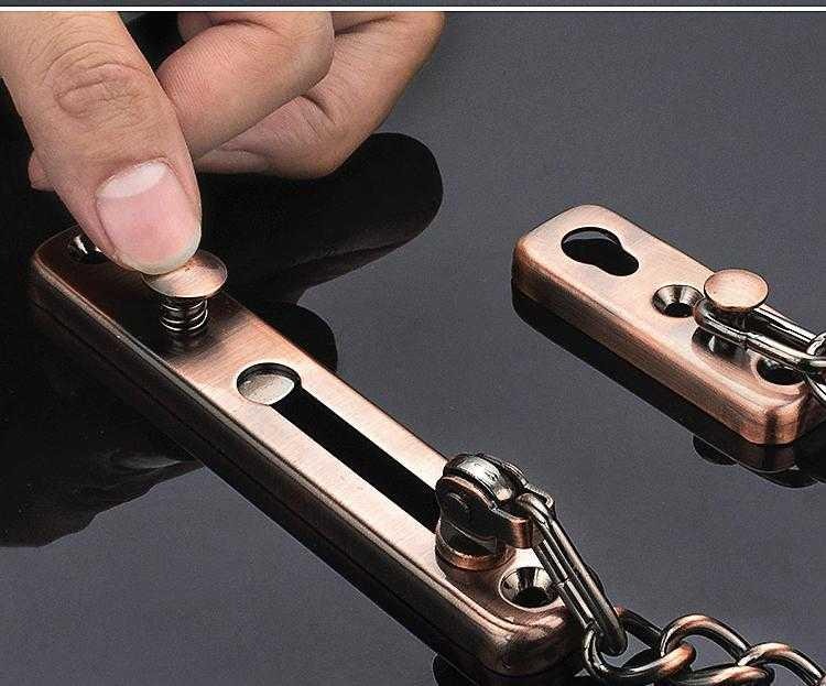 jing ping不锈钢防盗链门链子酒店链条门锁门栓插销防盗扣 安全链门扣