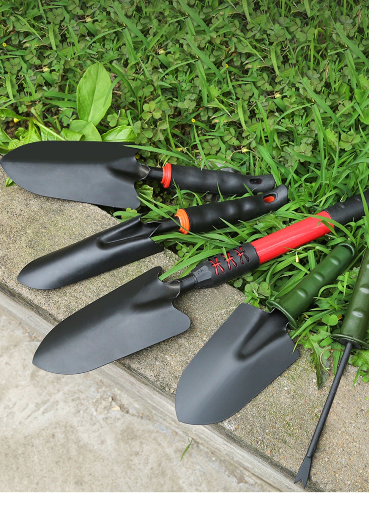 种花工具套装家用小型种菜栽养花多肉花铲铁锹铁铲园艺小铲子三维工匠