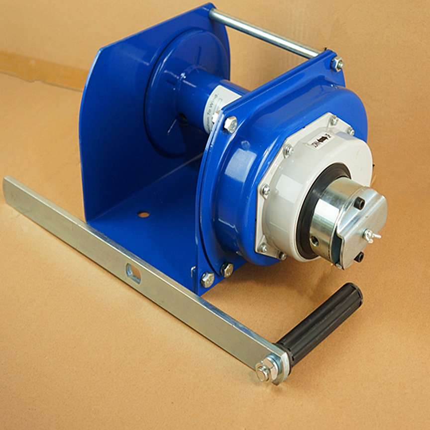 定做手摇卷扬机重型手摇绞盘5吨1吨2吨jce型手摇绞车卷扬机2吨裸机