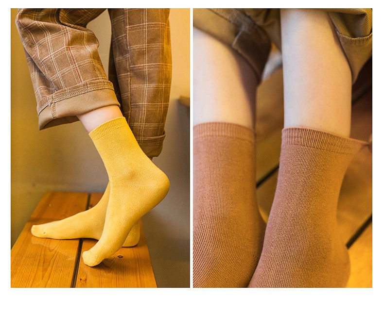 肉色袜子女底中筒袜肤色春季薄棉袜短袜光腿费琳