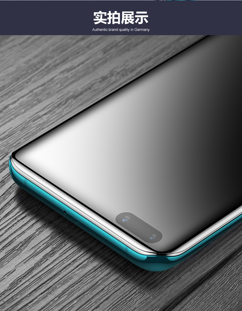 华为p40pro钢化uv膜全屏覆盖防p40手机膜曲面热弯纳米玻璃防爆膜抗
