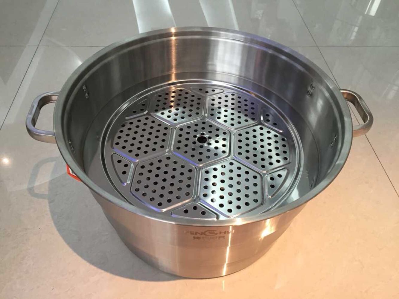 封后加厚超大不锈钢三层蒸锅特大号食堂酒店商用40cm45505560cmfengh