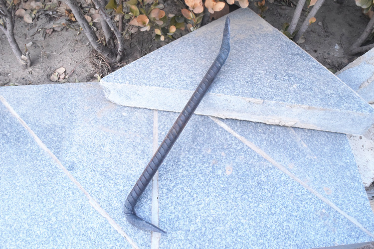 敬平(jing ping)冲,撬棒国标螺纹钢 jing ping开井盖撬棍7字型撬杠z字