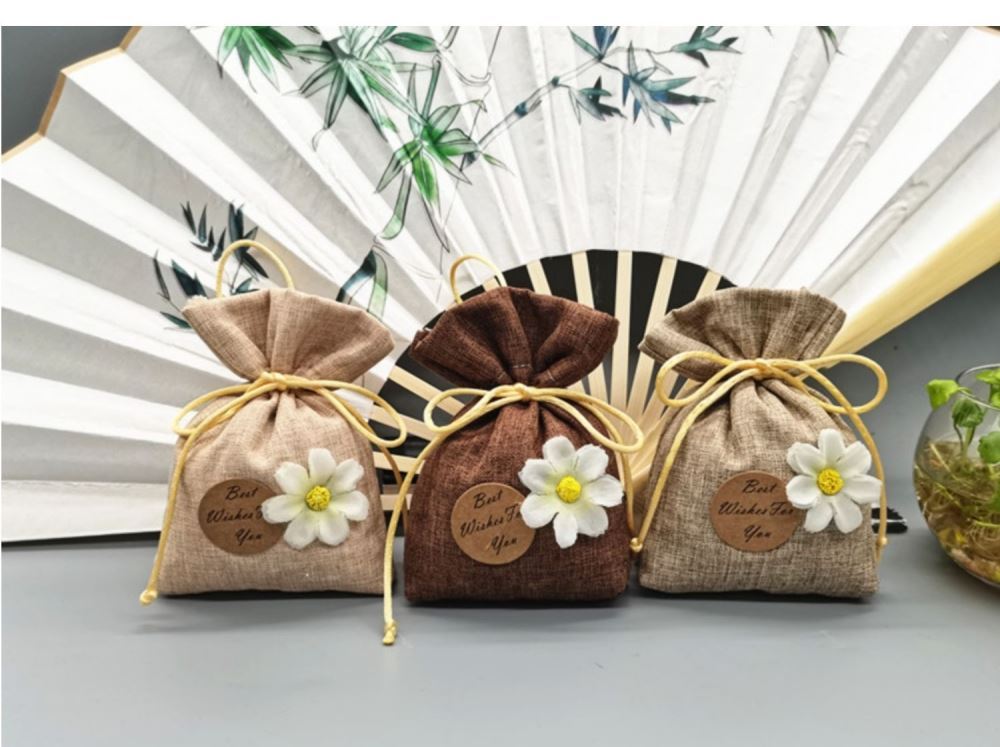 乳白色薰衣草花香1个植物中秋男女腰佩平安室内香包小荷包香袋儿童