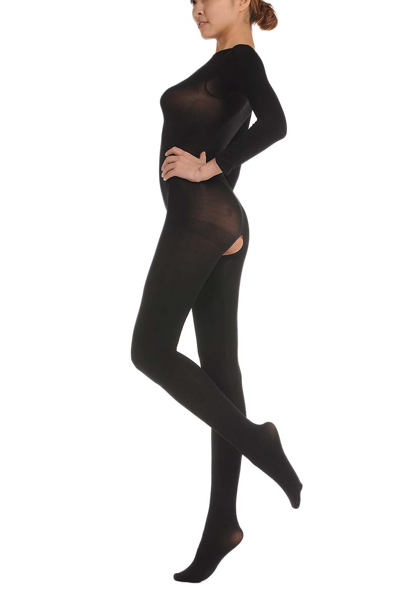 卓思哲(zhuosizhe)袜子 紧身连体丝袜肤色舞蹈打底衣性感天连身袜全身