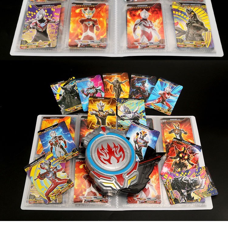 真智力金卡闪卡满心卡片卡册罗布稀有全套卡十星3d卡盒金卡42张图案