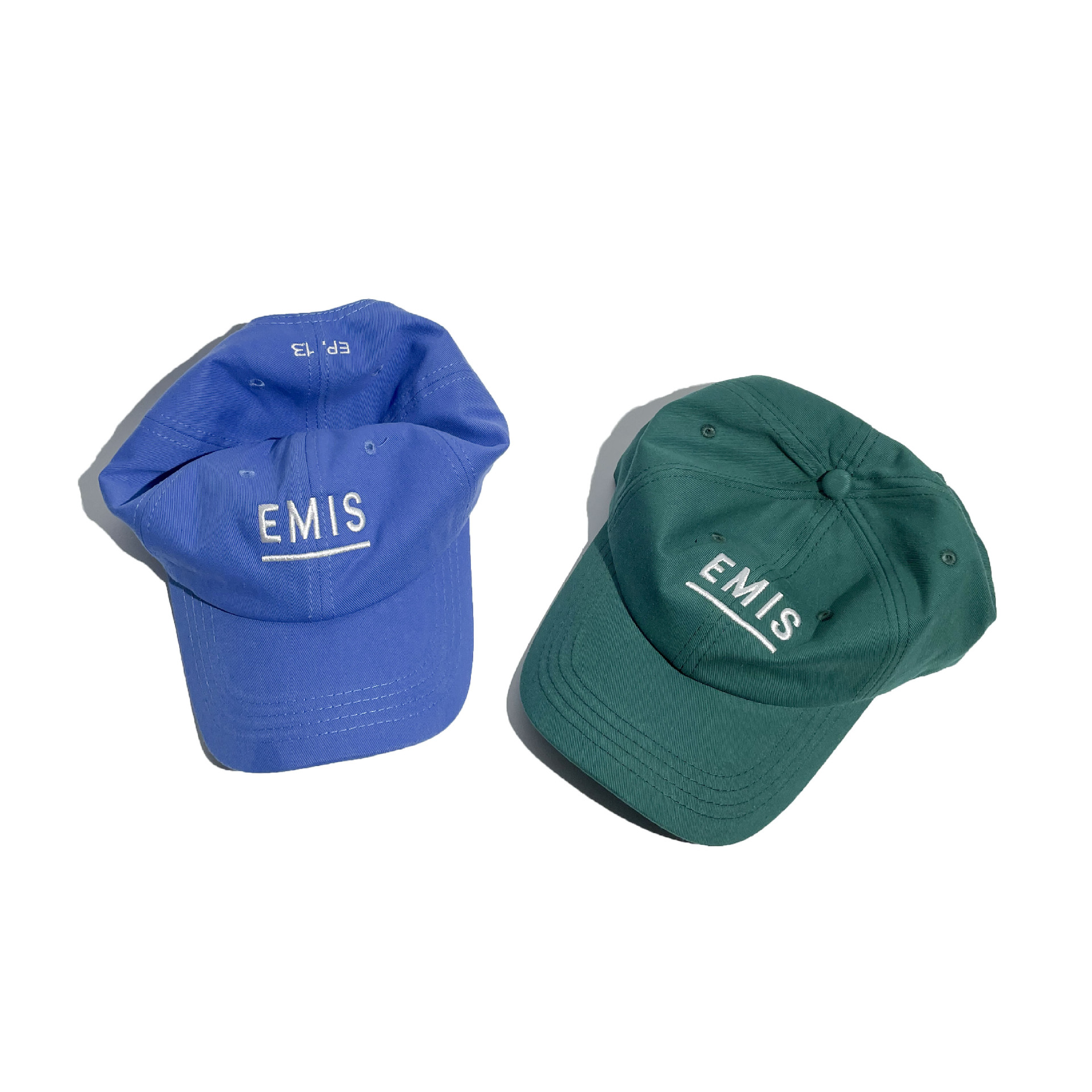 new lakeemis帽子韩版新款甜美可爱绿帽子软顶刺绣百搭多色男女遮阳