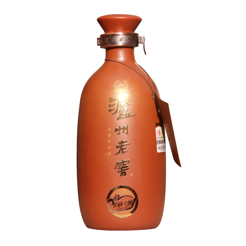 52度瀘州老窖紫砂大麴紅光瓶品鑑酒 濃香型500ml*2瓶