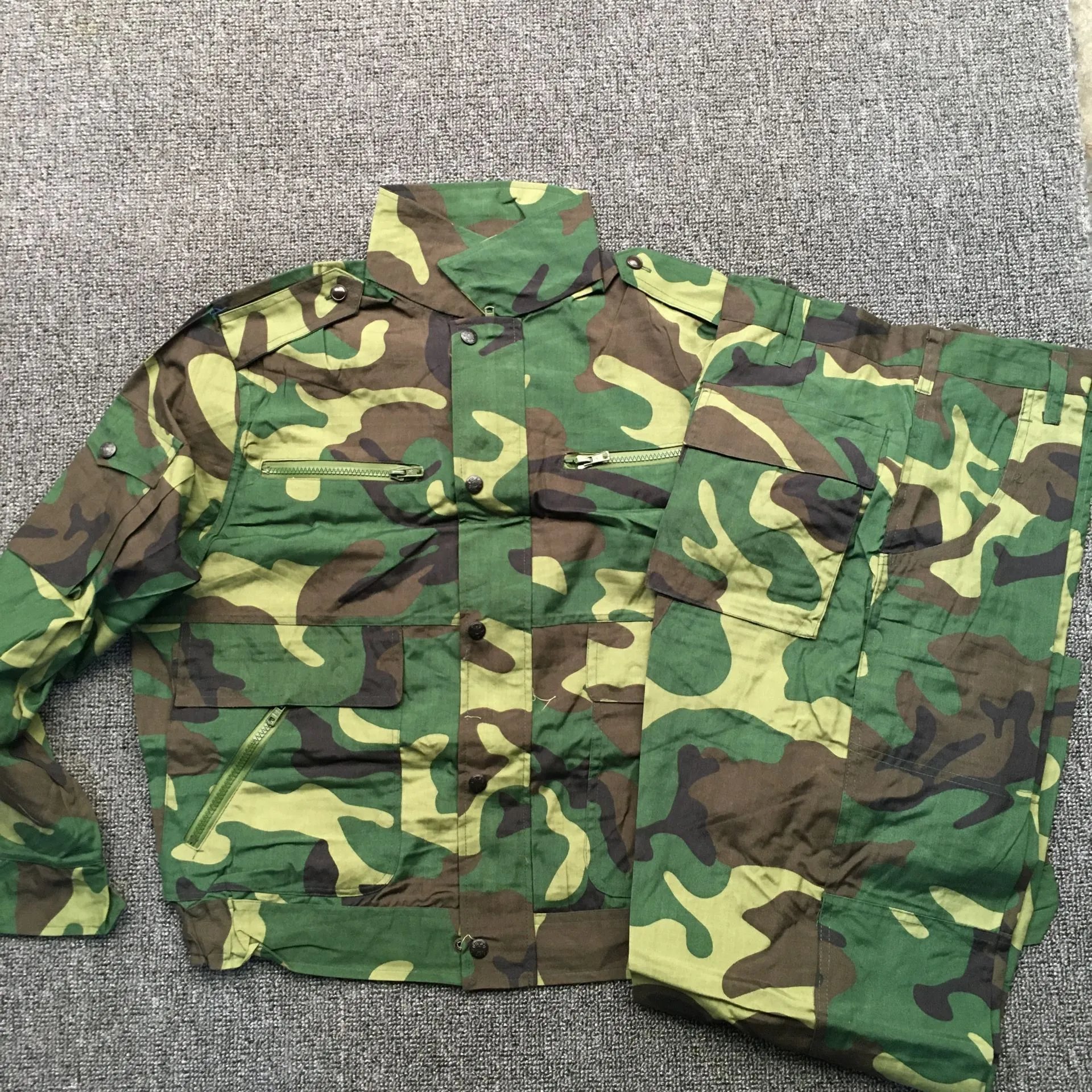 尤克达蒂(yookdd)男士套装 尤克达蒂正品军工定制87式迷彩服老87款粘