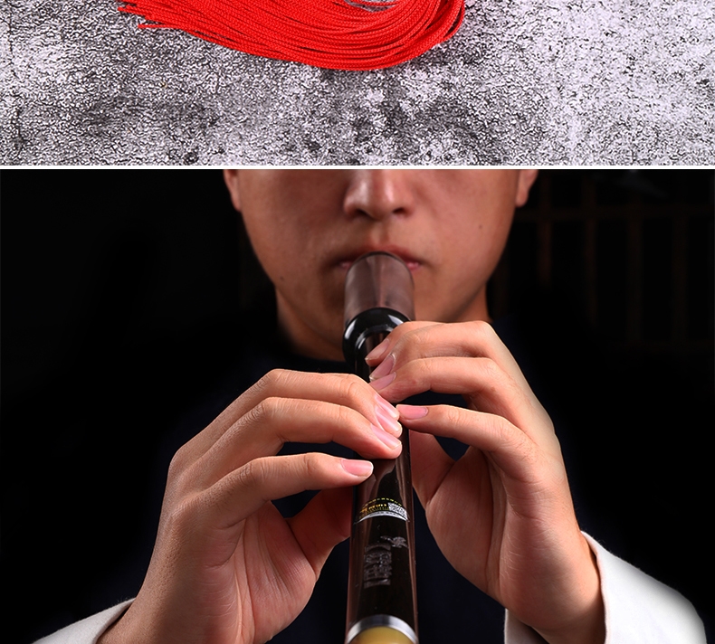 竖吹巴乌黑檀乌木g调f调dc降b调演奏录音型云南巴乌乐器 乌木竖吹巴乌