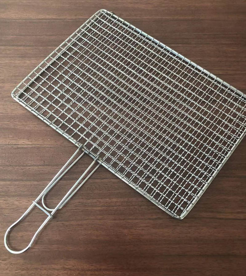 全不锈钢烤鱼网烤肉鱼夹子网烧烤篦子夹板烧烤工具烧烤