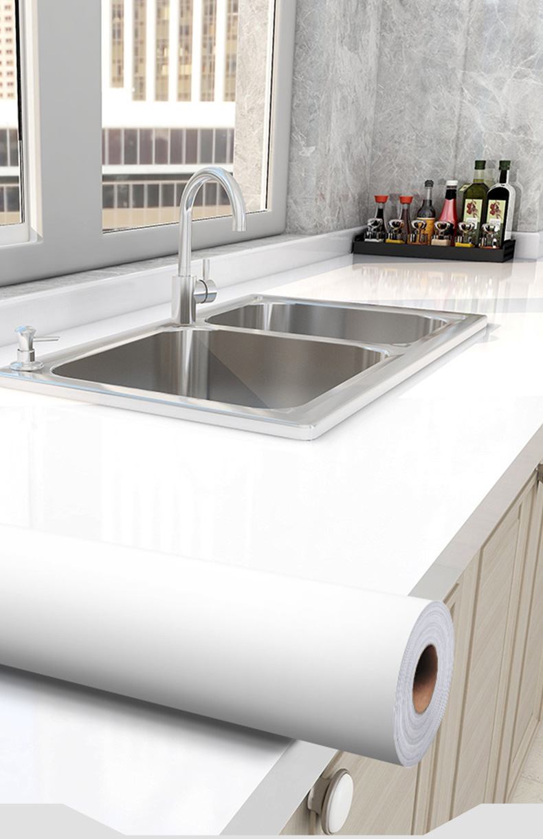 三维工匠厨房防油贴纸防水防油柜灶台面家具大理石贴膜卫生间翻新防潮