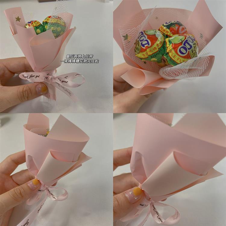 迷你棒棒糖花束diy材料包小红书同款毕业季生日礼物六一儿童节