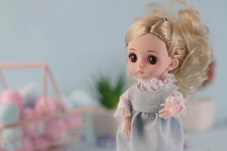 叮小马仿真芭比娃娃套装玩偶玩具萝莉萌娃儿童玩偶节日礼物全套4只