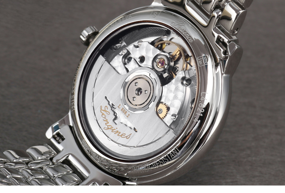 瑞士浪琴longines男士手表瑰丽系列优雅自动机械表男表时尚女表情侣对