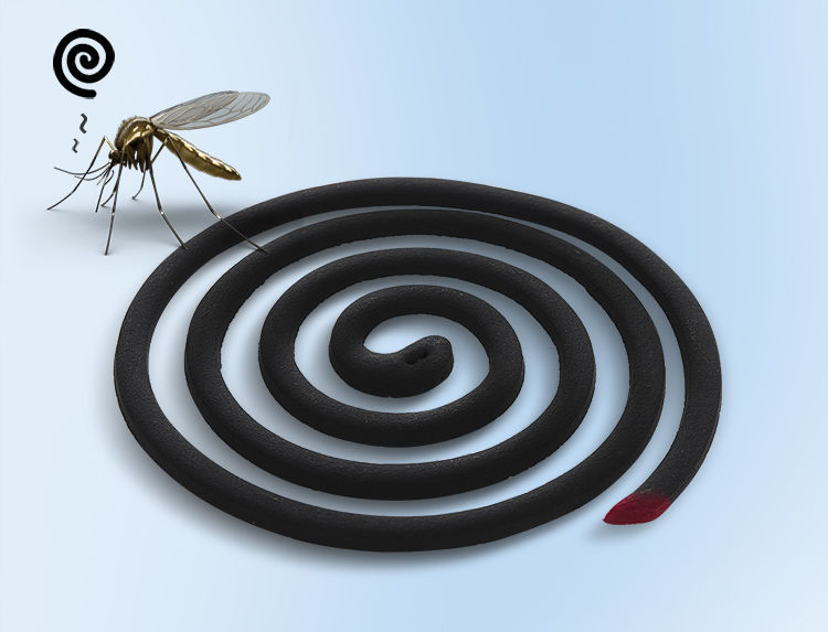 榄菊蚊香菊之语无烟家用驱蚊儿童婴儿蚊香盘无味无香灭蚊香盘体验装1