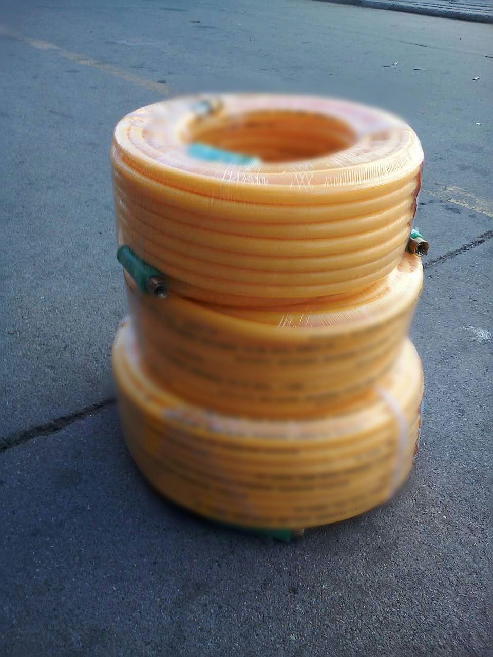 定做三胶四线高压管农用喷雾器软管打药管打药泵出水胶管30米50米10