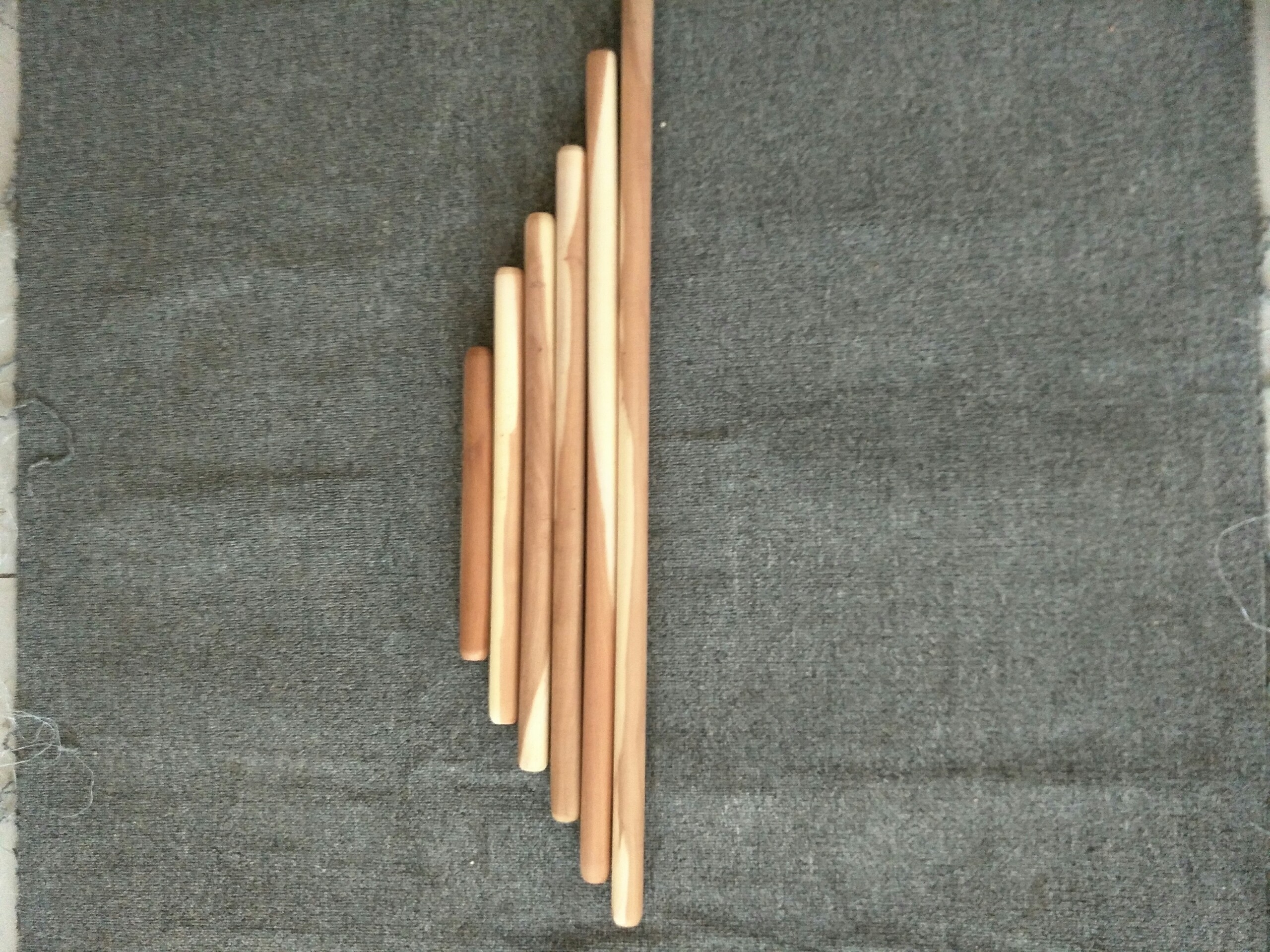 5厘米枣木滚轴木棒枣木实木压面棍擀面杖 敬平 长38厘米直径2.5厘米