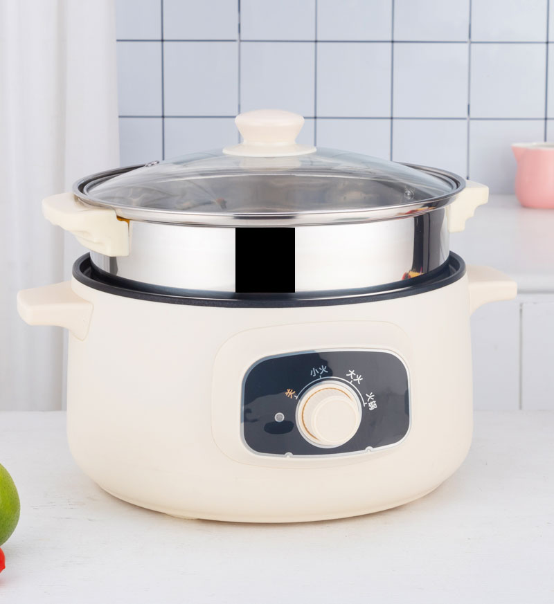 蒸锅电蒸锅家用小型多功能插电小蒸锅上蒸下煮一体锅迷你蒸菜神器