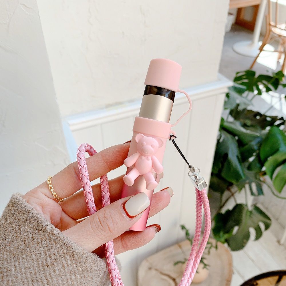 可爱卡通一代挂绳1代4锐克5代烟套丫ooz柚子mini二雪茄保护套粉色小熊