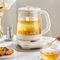 苏泊尔(SUPOR)养生壶1.5L煮茶器 316L不锈钢电水壶恒温烧水壶花茶壶保温 自动搅拌熬煮 SW-15YQ56