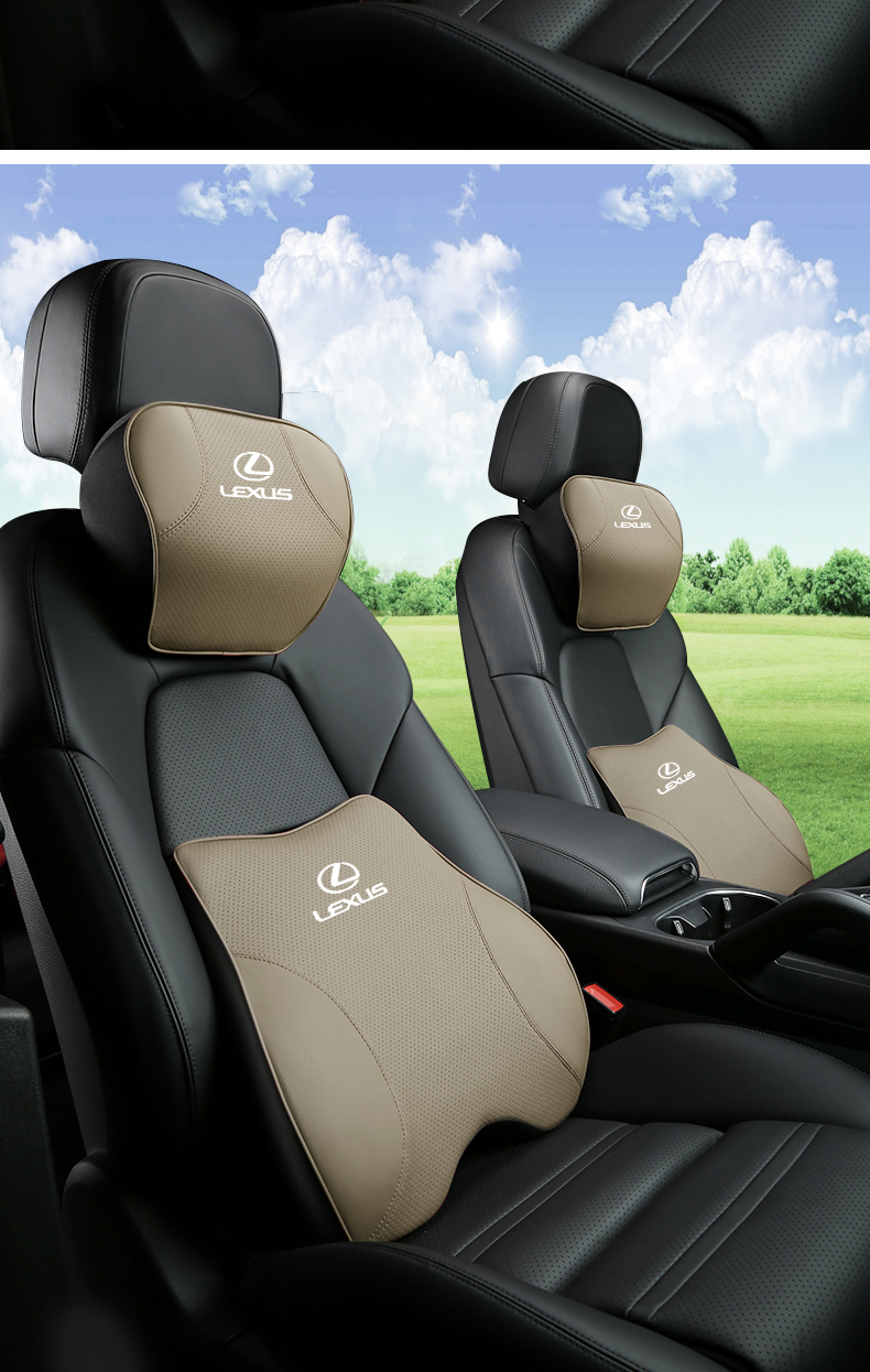 闪电客抱枕 腰靠雷克萨斯头枕腰靠雷克萨斯汽车头枕护颈枕nx300h Es260 Rx300 Es0车用腰靠垫原厂雷克萨斯 马鞍棕 头枕 腰靠各一个 价格图片品牌报价 苏宁易购捷假日汽车用品专营店
