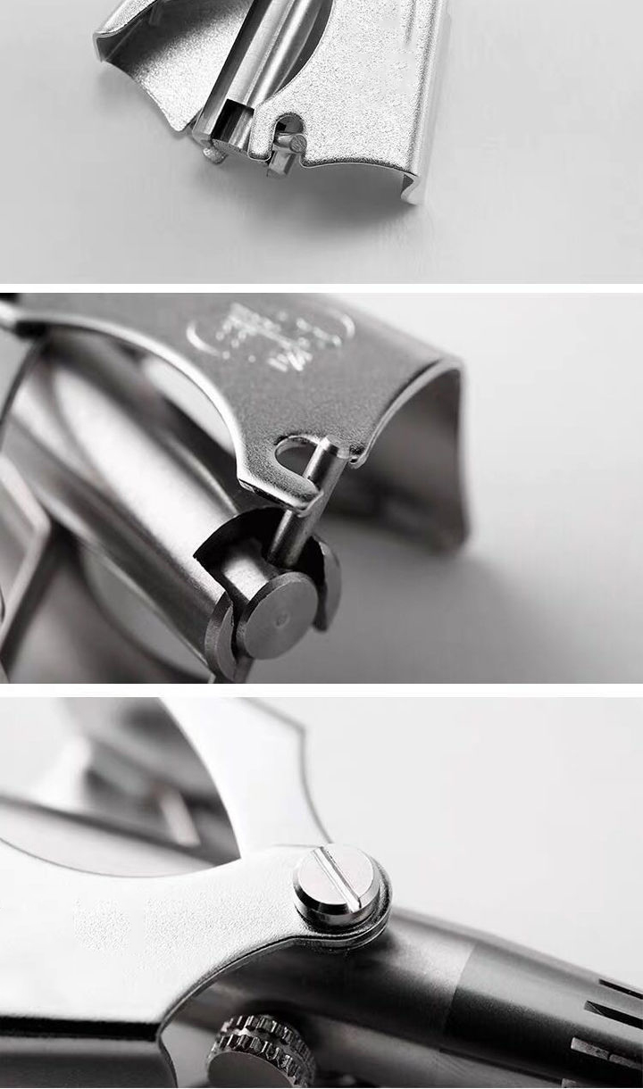 鼻毛修剪器剪刀清理器神器充电鼻毛修剪器男士手动不绣钢鼻毛修剪器