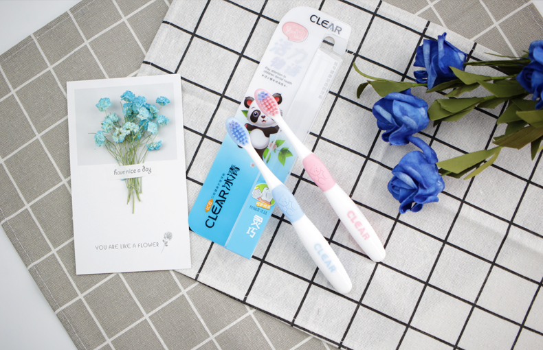 冰清儿童2支牙刷3613岁10卡通12大童小孩男孩女孩细软毛家用细毛单支