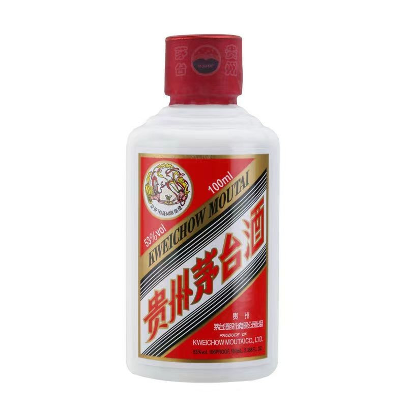 【贵州茅台白酒】 贵州茅台酒 飞天酒 i茅台小可爱礼盒100ml 酱香型