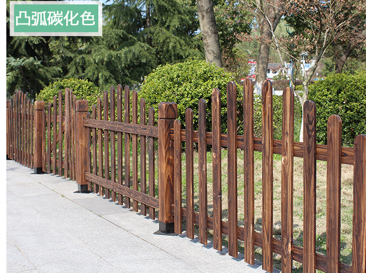 创意户外栅栏庭院花园围栏实木栏杆室外菜园围墙护栏围栏木栅栏院子