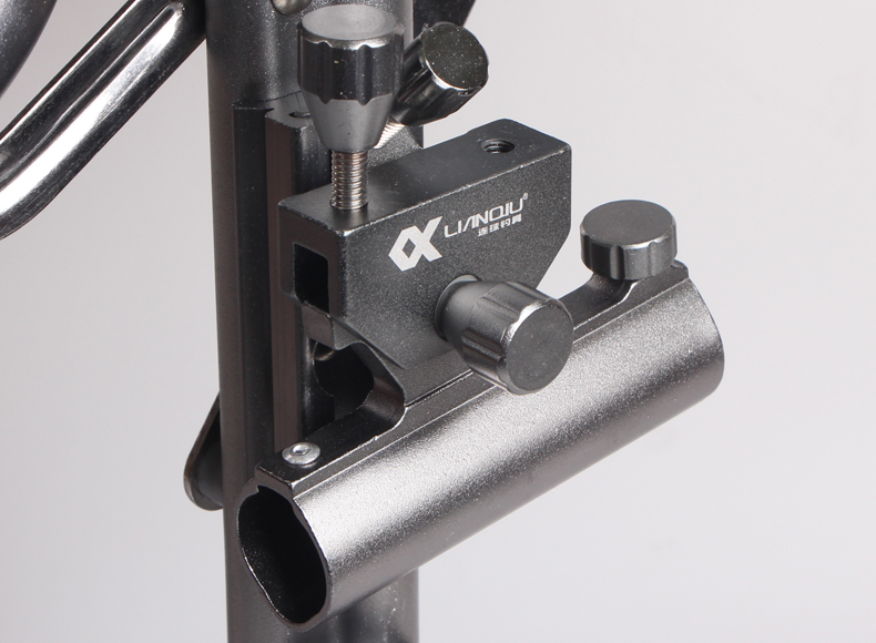 连球钓椅配件原装炮台架鱼护架饵盘架lq030031032c19x12x13