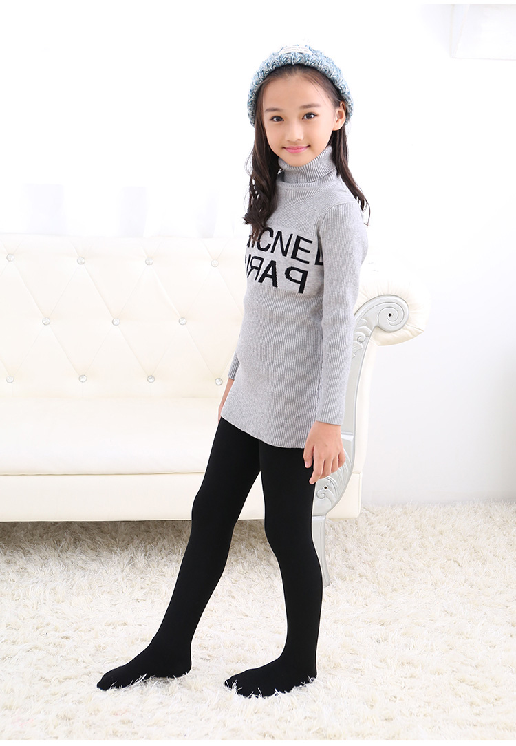 儿童连裤袜薄款夏季宝宝女童打底裤连体丝袜白色舞蹈袜子练功专用