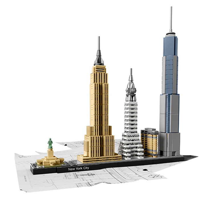 [全球购]lego乐高21028 纽约城 木 益智 儿童玩具 送礼