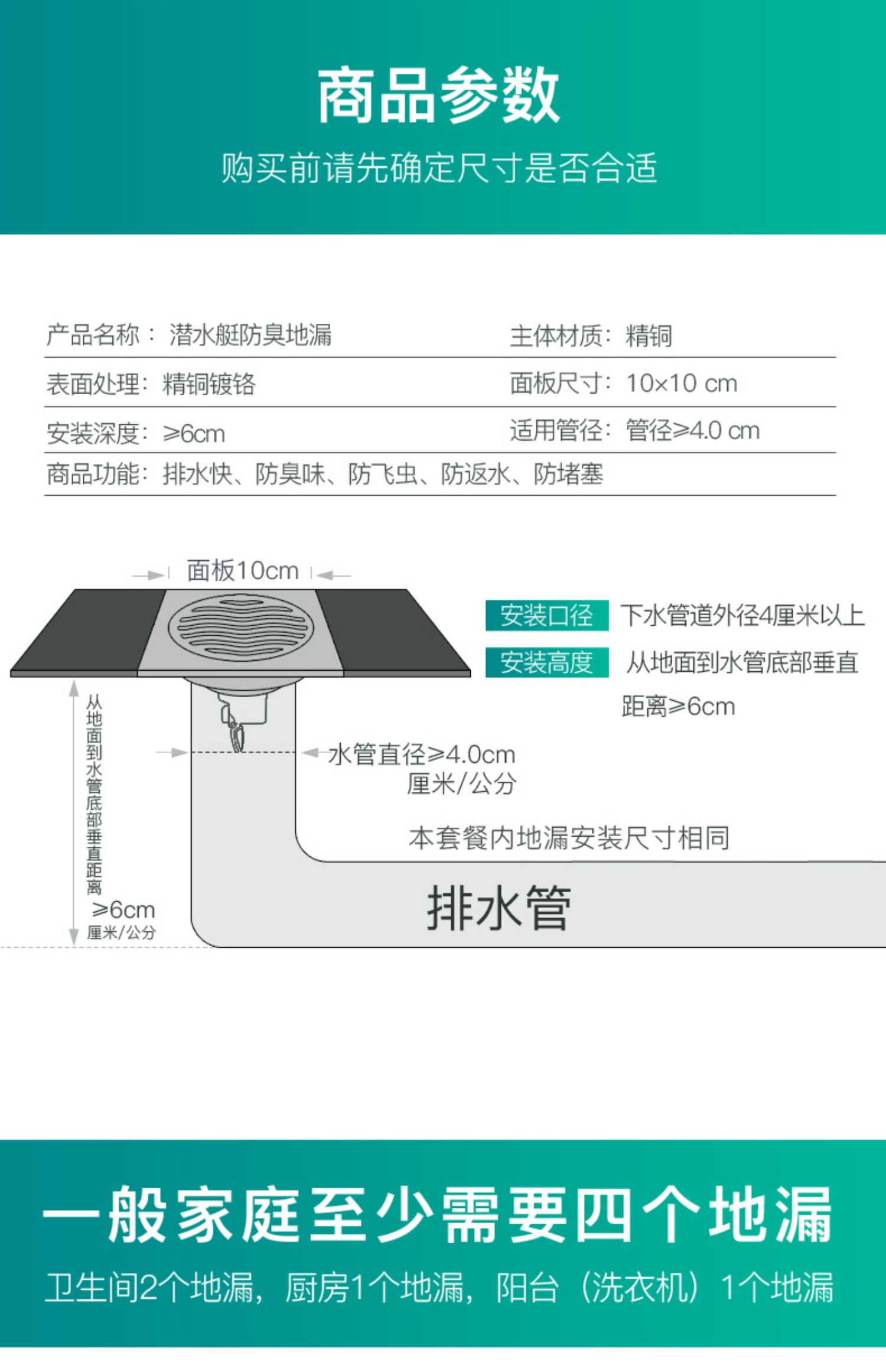 卫生间地漏移位图解图片