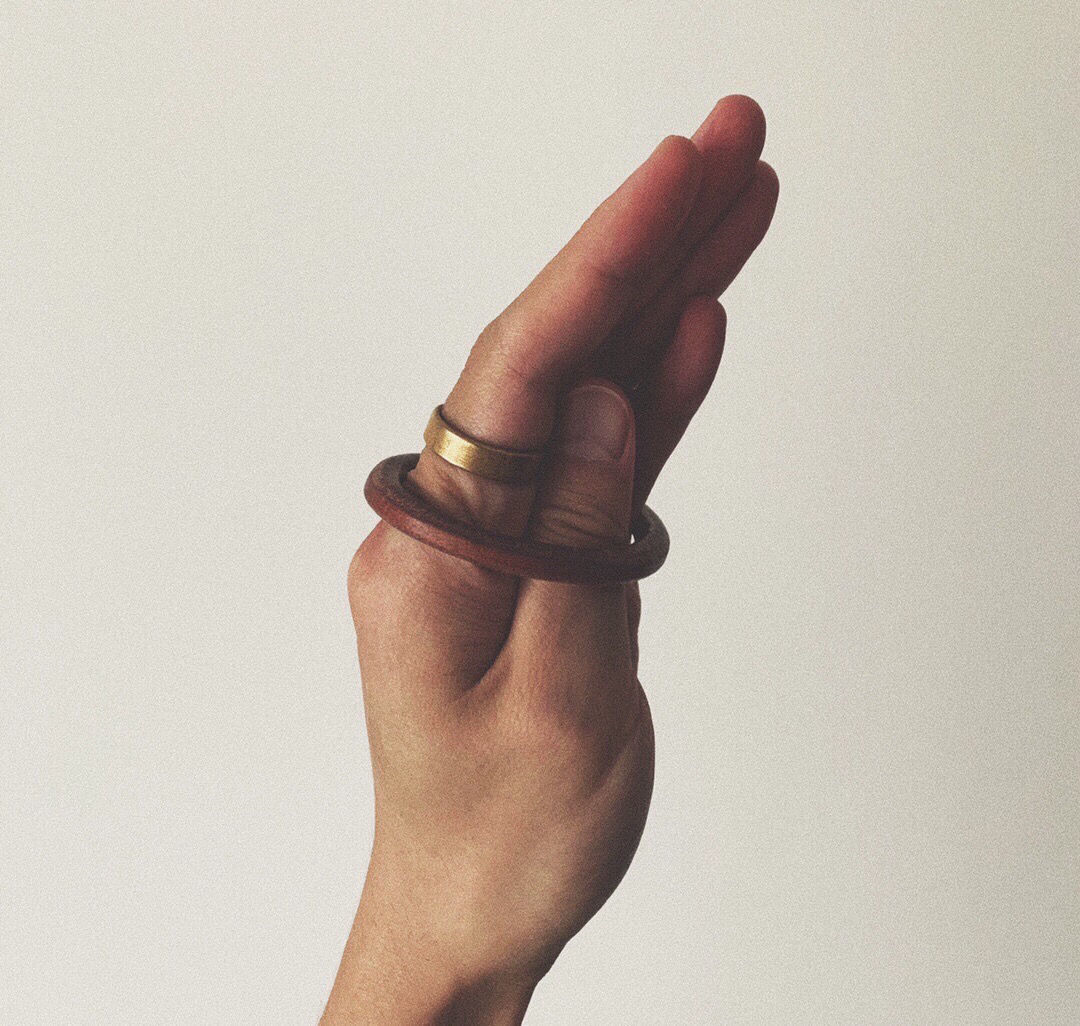 男女goros一生之环百搭礼物牛皮手环日本皮手镯高桥吾郎情侣兄弟古铜