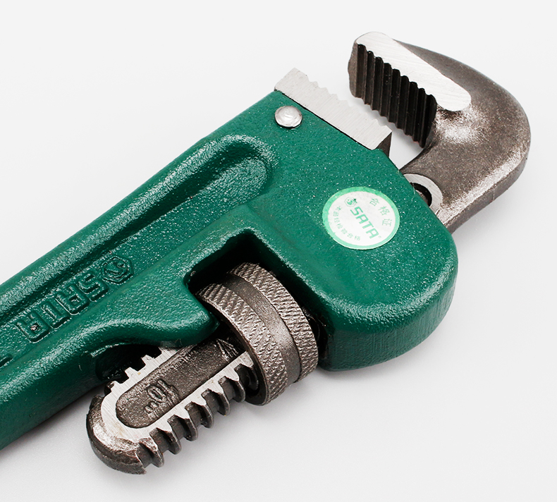 超级新品 工具管钳子重型管子钳铝合金水管钳扳手伸缩式8-48寸70812