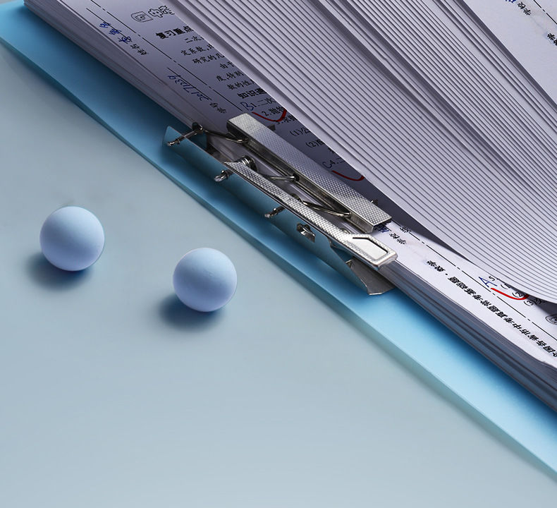 a3试卷夹学生收纳册用卷子初高中生分类资料考试文件夹a4考卷夹板蓝色