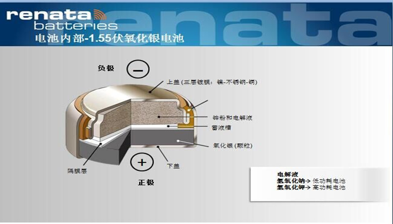 纽扣电池示意图图片