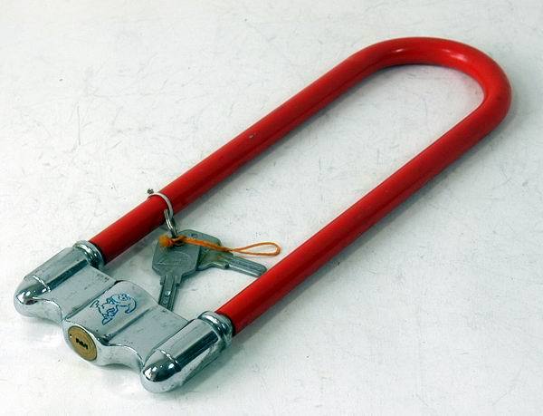 适用摩托车u型锁电瓶车长锁摩托车车锁电动车防盗锁锁具用品