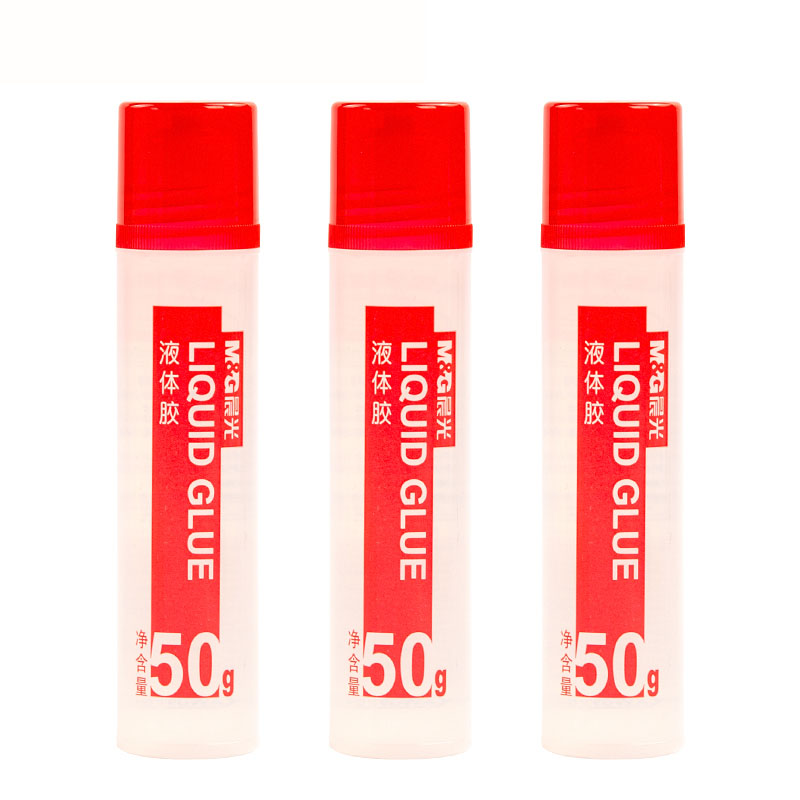 晨光awg97004液体胶水50ml办公胶粘用品12支装单位件