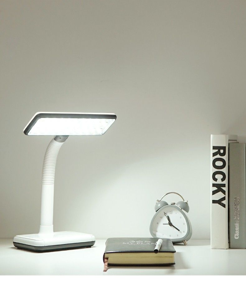 泰格信学生台灯护眼学习灯大学生宿舍阅读灯充电长续航超亮写字灯 usb