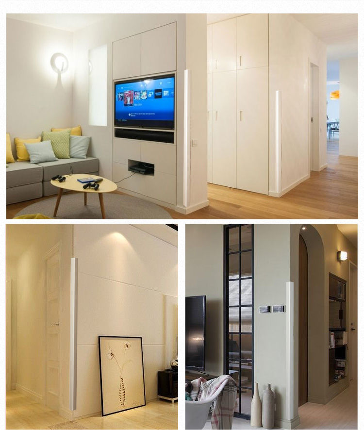 pvc护角条护墙角墙护角防撞条墙角保护条阳角条免打孔护角白色光面25