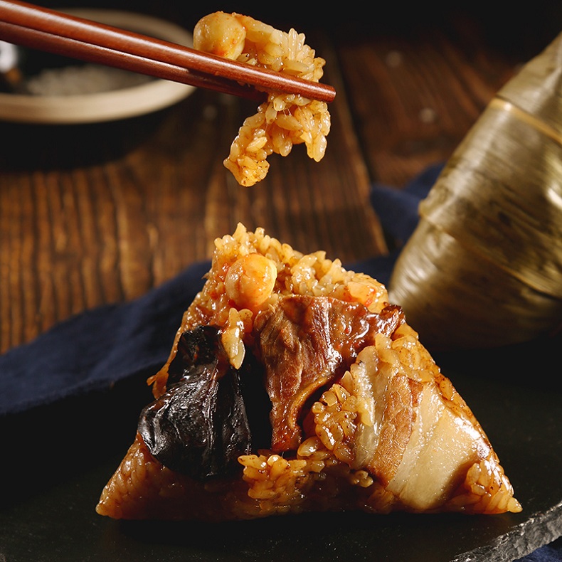 泉州烧肉粽只大粽子新鲜真空厦闽南特产小吃东街蓝氏钟楼早餐