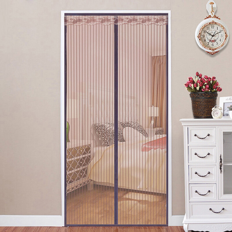 奉沃窗帘/窗纱 防蚊帘窗纱魔术贴防蚊子纱磁性帘防蝇夏家用窗纱加密