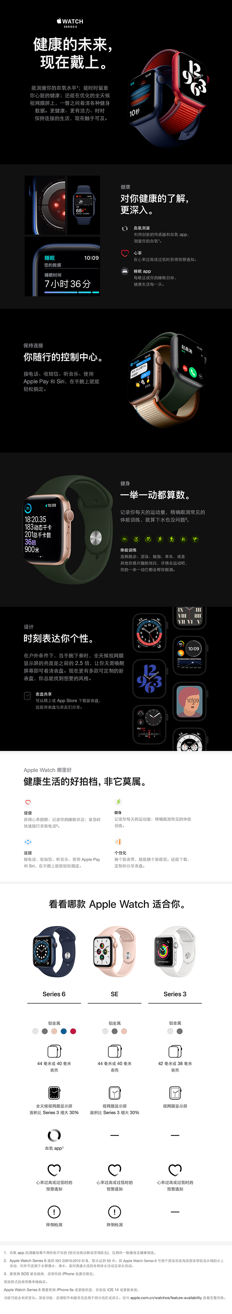 Apple智能手表apple Watch Series 6 44mm Gps款蓝色apple Watch Series 6 44毫米gps版蓝色铝金属表壳深海军蓝色运动表带智能手表 价格图片品牌报价 苏宁易购apple产品苏宁自营旗舰店