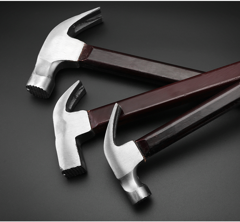 jing ping羊角锤多功能家用木工榔头铁锤子木工装修锤一体起钉锤拔钉