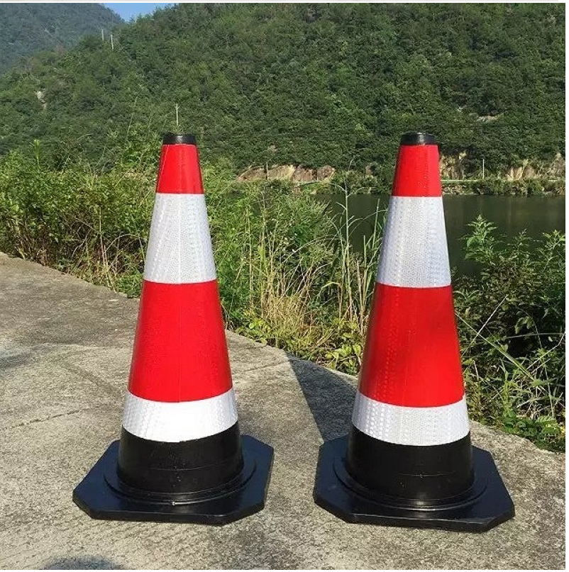 铔孜 橡胶路锥反光锥雪糕桶zr-078