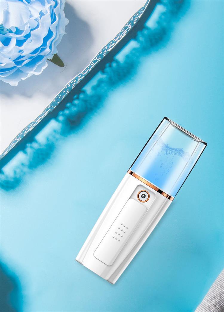 纳米喷雾补水仪迷你便携冷喷机充电式加湿器脸部保湿蒸脸器美容仪樱花