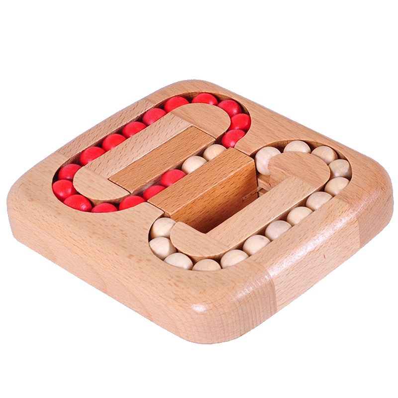 智扣益智玩具h(467) 平面滚珠游戏老年人智扣解闷预防老年痴呆大人